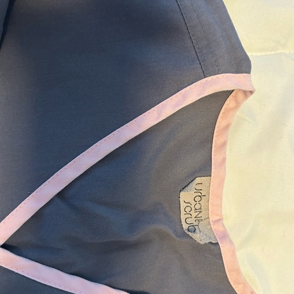 Three grey like new scrub tops - Picture 3 of 4